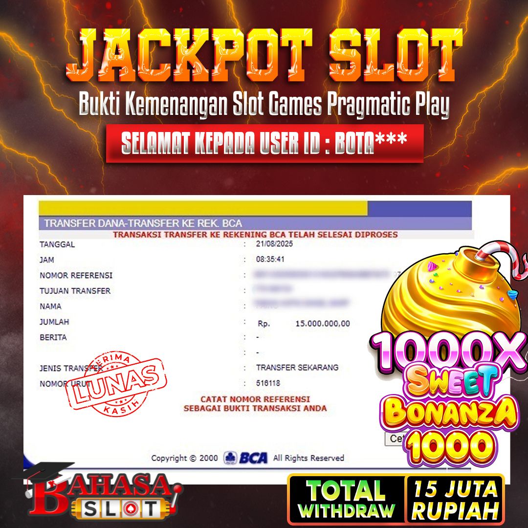 Bukti Jackpot