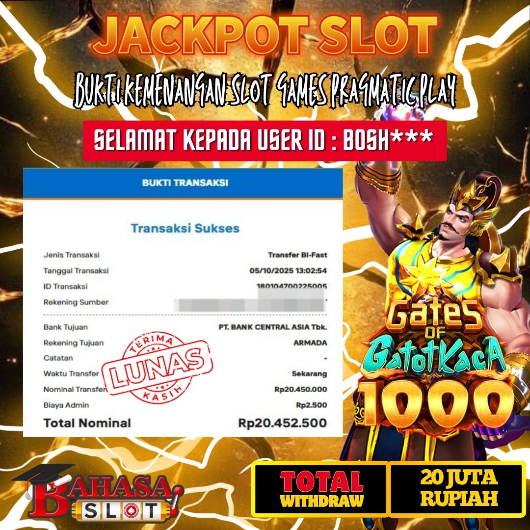 Bukti Jackpot